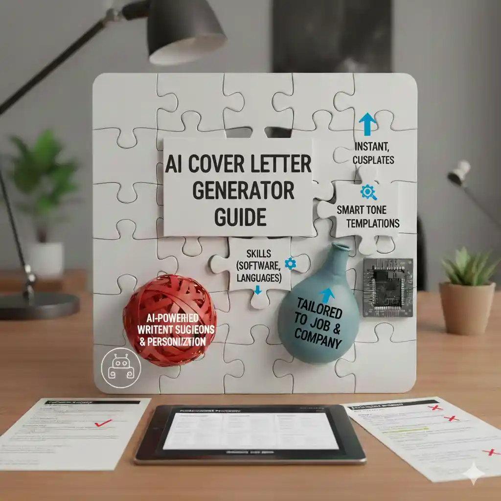 Cover Letter Generator: Create Professional Cover Letters in Minutes - Blog post thumbnail about resume writing and career tips