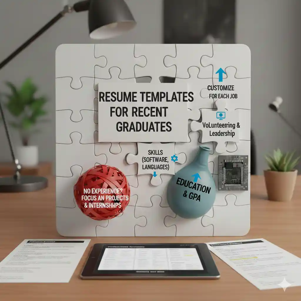 Resume Tips for Recent Graduates: Land Your First Job - Featured blog post image